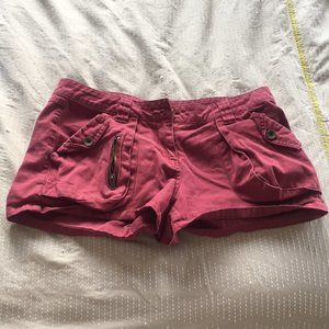 Cute Brick Red Shorts
